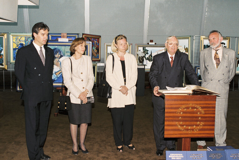 Exhibition at the European Parliament in Strasbourg