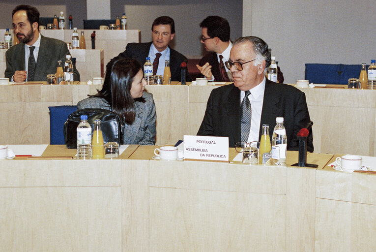 Fotografie 12: Meeting with the Speakers of the National Parliaments