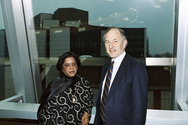 Meeting presided by MEP Christopher M. JACKSON in Strasbourg