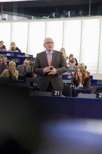 Fotografia 20: Plenary session week 21 2015 in Strasbourg - Joint debate - Money laundering