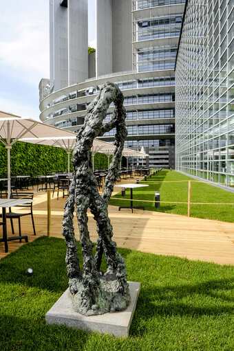Fotografie 3: Sculpture for art collection at the European parliament in Strasbourg