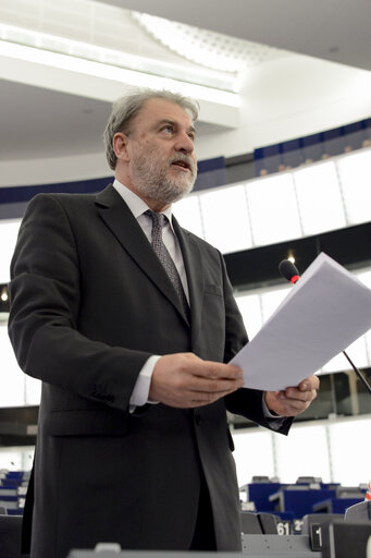 Photo 9 : Plenary session week 21 2015 in Strasbourg - votes explanations