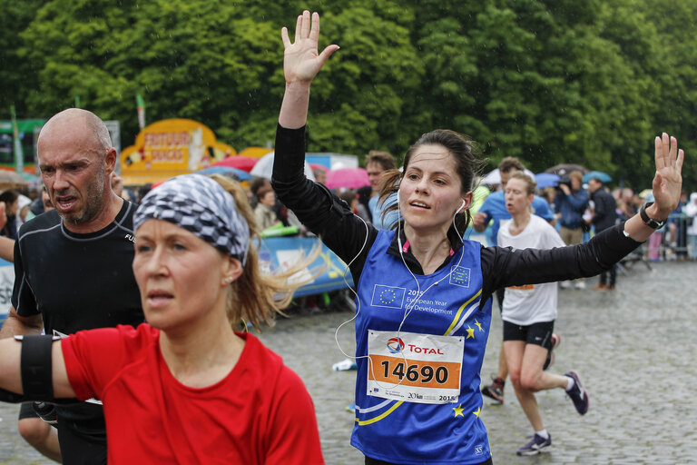 European institutions staff members in the 20km of Brussels