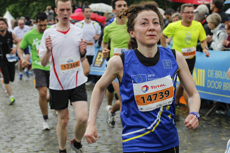 European institutions staff members in the 20km of Brussels