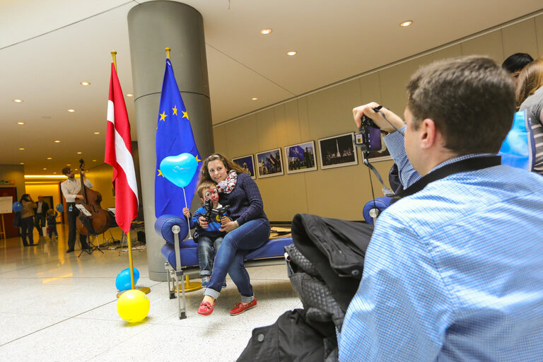 Foto 8: open day 2015 at the EP in Brussels