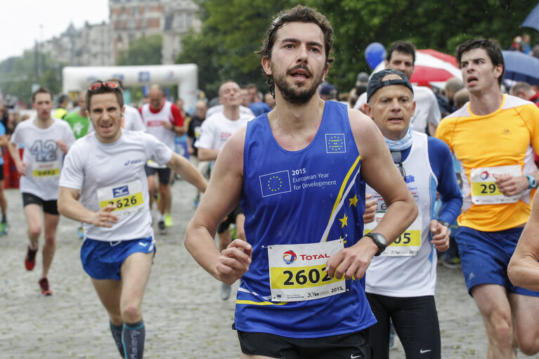 European institutions staff members in the 20km of Brussels