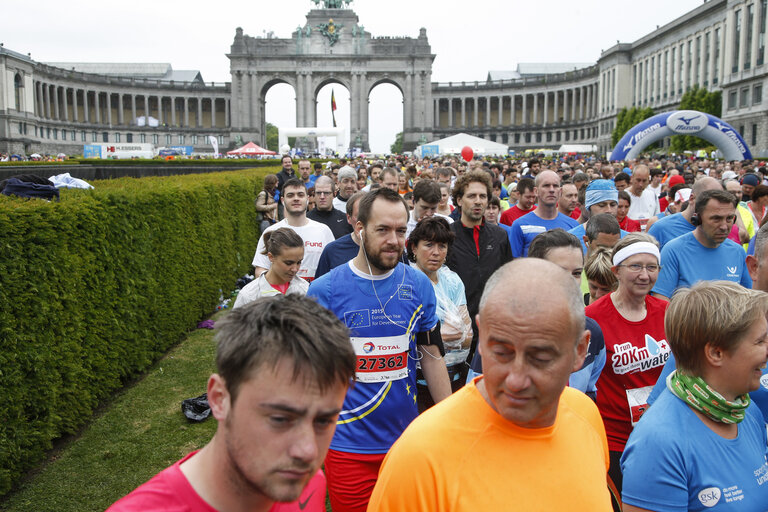 Fotografi 6: European institutions staff members in the 20km of Brussels