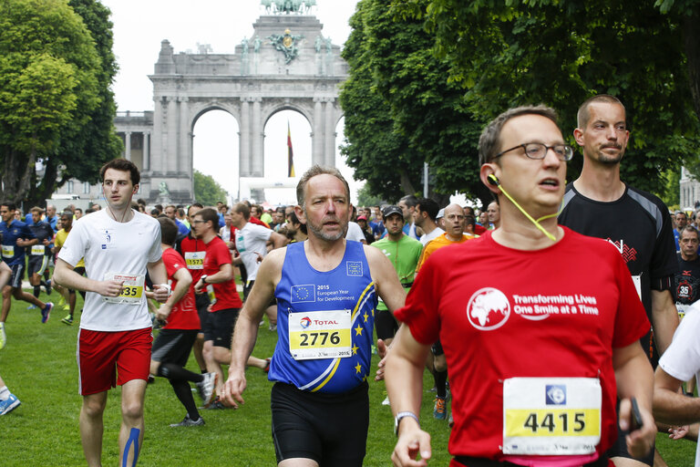 European institutions staff members in the 20km of Brussels