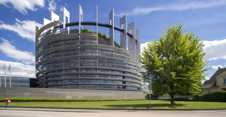 Fotografija 2: EP building in Strasbourg