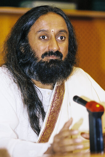 Fotografija 6: Meeting with an Indian musicien, Sri Sri Ravi SHANKAR