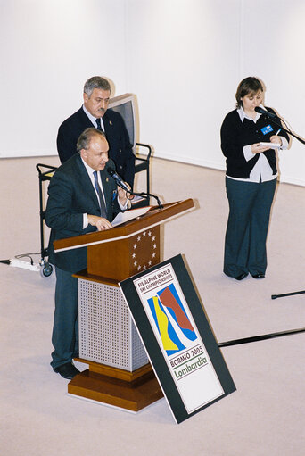 Foto 5: Presentation of the World Ski Championships - Bormio, 2005