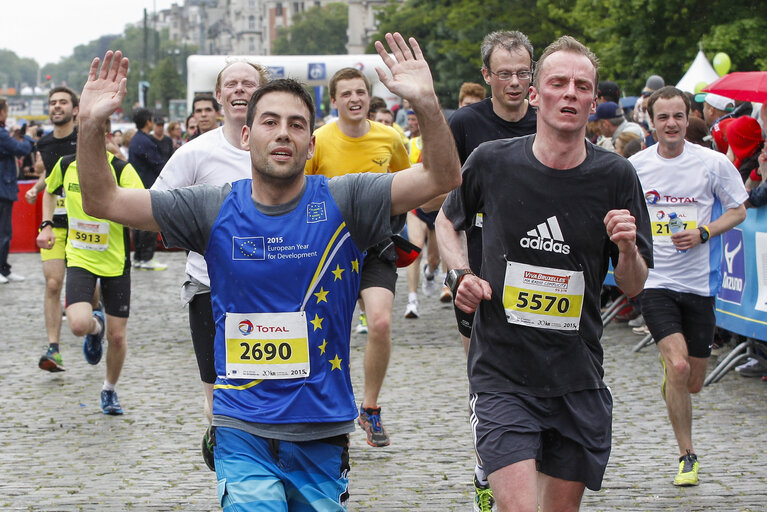 European institutions staff members in the 20km of Brussels