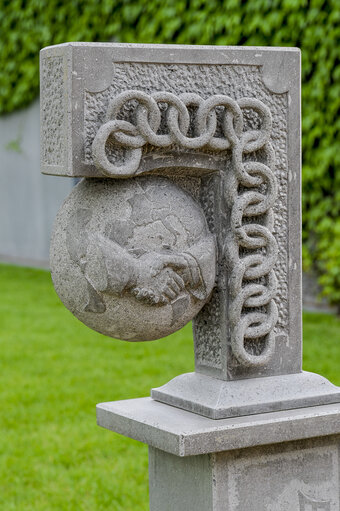 Fotografie 10: Sculpture for art collection at the European parliament in Strasbourg