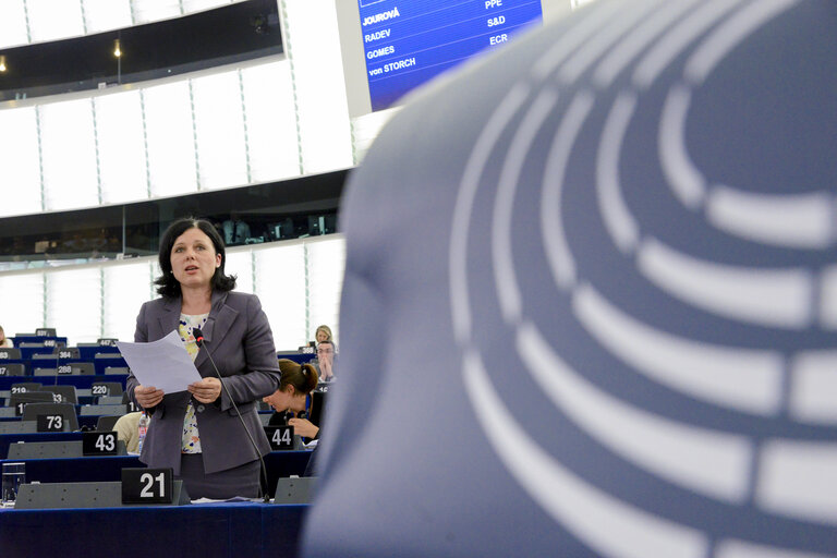 Fotografia 9: Plenary session week 21 2015 in Strasbourg - Joint debate - Money laundering