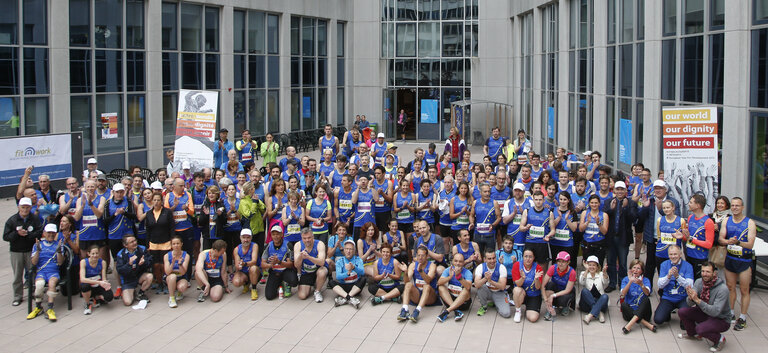 European institutions staff members in the 20km of Brussels