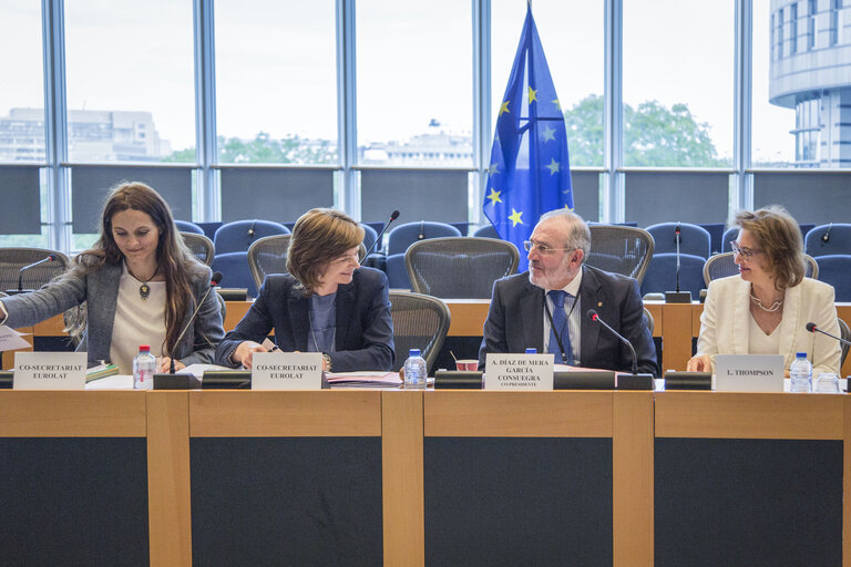 Photo 13: Euro-Latin American Parliamentary Assembly - 8th Ordinary Plenary Session  Meeting of the Working Group on Migration in relations between the EU, Latin America and the Caribbean