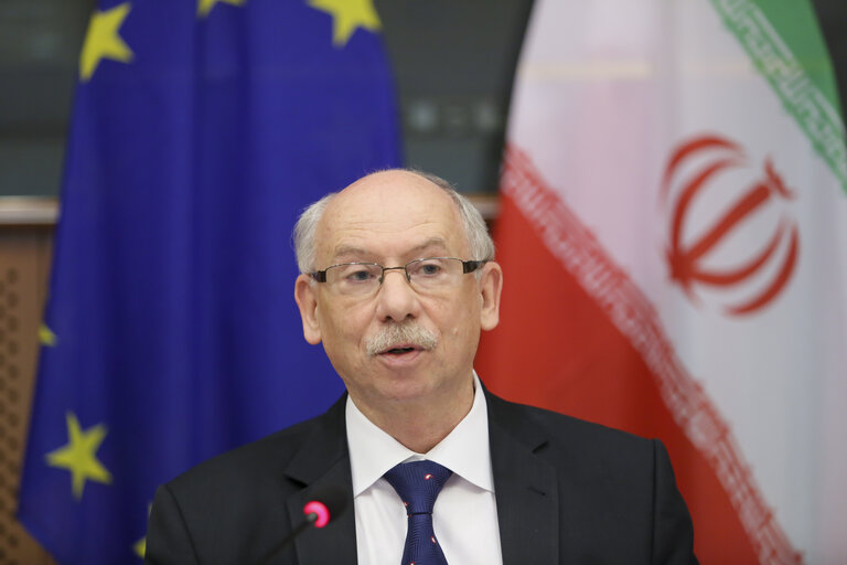 Nuotrauka 23: EU delegation for relations with Iran meet with Iranian Delegation at the EP in Brussels