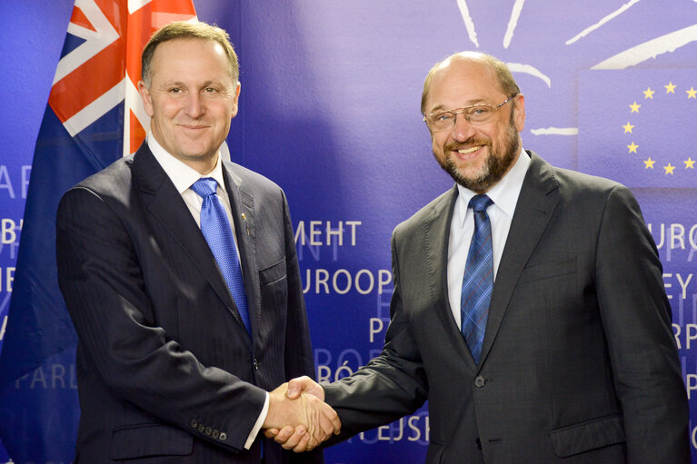 EP President meets with Prime Minister of New-Zealand