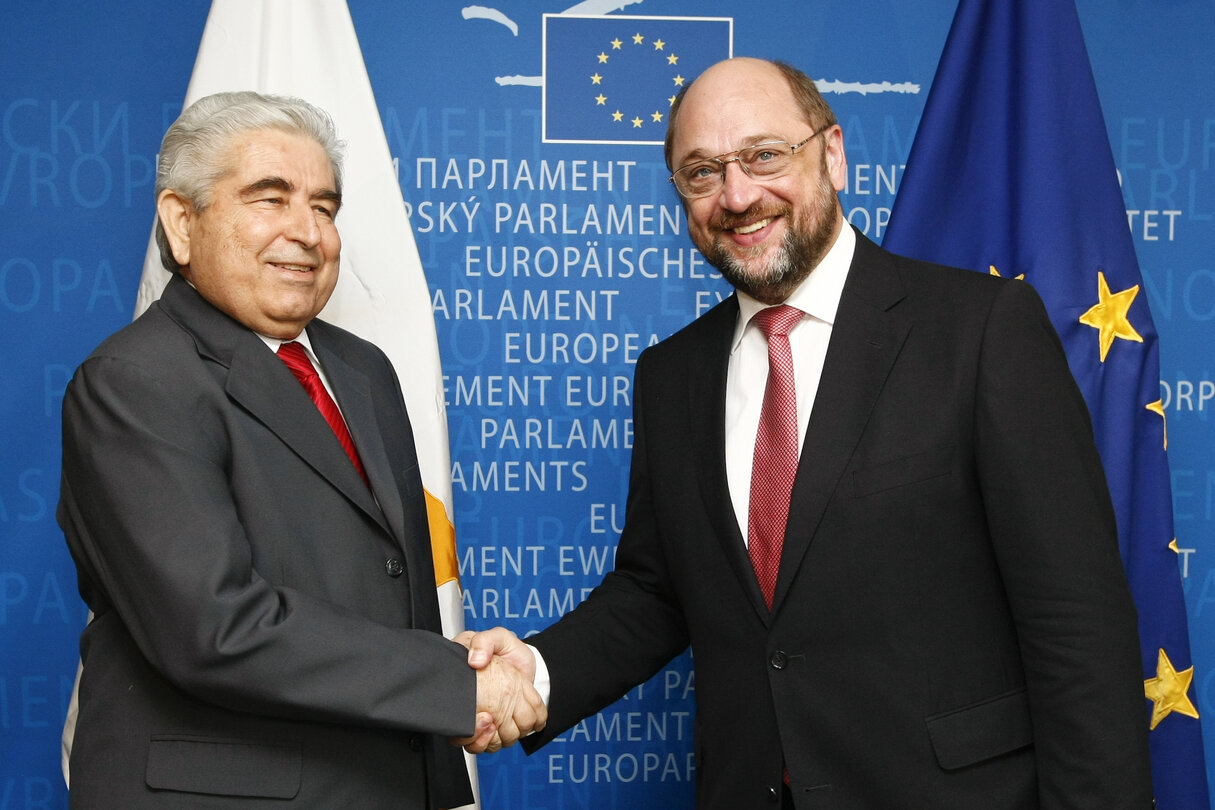 EP President meets President of Cyprus : Bilateral Meeting