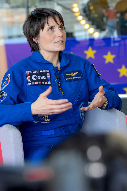 Interview of Samantha CHRISTOFORETTI - Astronaut, European Space Agency (ESA)