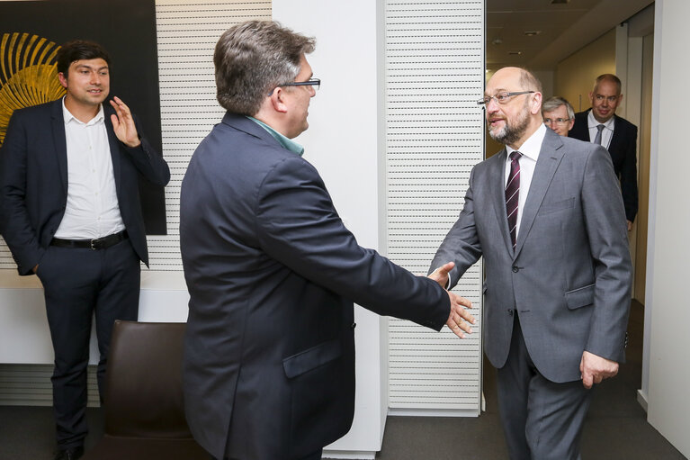 Suriet 4: Martin SCHULZ - EP President meets with the German League for Nature, Animal and Environment Protection (DNR)