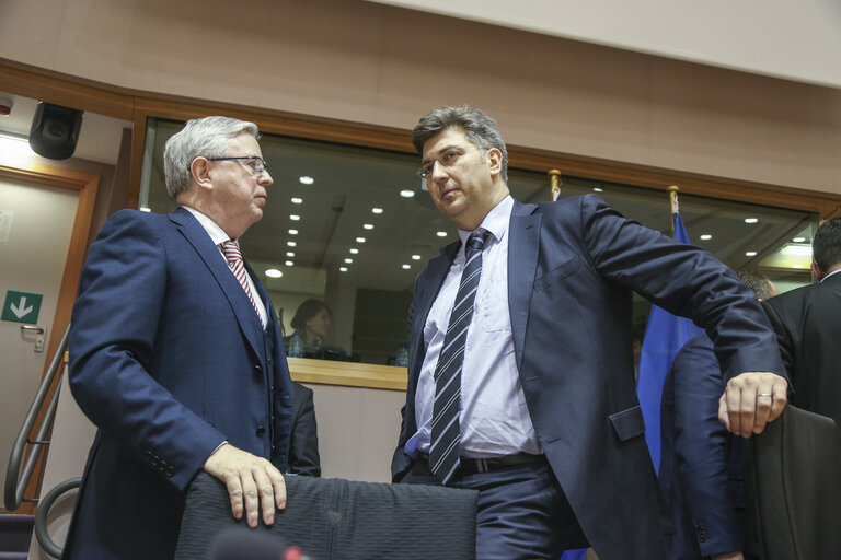 Fotagrafa 3: Ukraine Week at the European Parliament - High-level conference EP - Verkhovna RADA of Ukraine on capacity building for reform.    Signature of an Administrative Cooperation Agreement between the General Secretariat of the European Parliament and the Secretariat of Verkhovna Rada of Ukraine