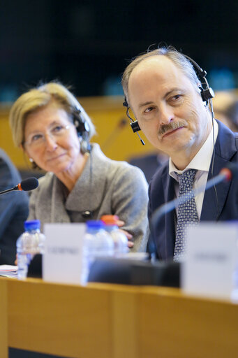 Снимка 28: Ukraine Week at the European Parliament - High-level conference EP - Verkhovna RADA of Ukraine on capacity building for reform. High-level discussion - Administrative reform of the Verkhovna Rada: the role of a strong and independent secretariat