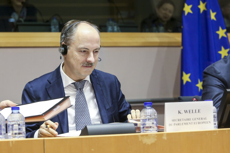 Fotografija 21: Ukraine Week at the European Parliament - High-level conference EP - Verkhovna RADA of Ukraine on capacity building for reform.    Signature of an Administrative Cooperation Agreement between the General Secretariat of the European Parliament and the Secretariat of Verkhovna Rada of Ukraine