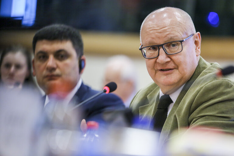 Fotogrāfija 14: Ukraine Week at the European Parliament - High-level conference EP - Verkhovna RADA of Ukraine on capacity building for reform.    High-level discussion - The role of political groups: towards a political culture of consensus and coalition building