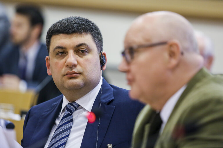 Fotogrāfija 15: Ukraine Week at the European Parliament - High-level conference EP - Verkhovna RADA of Ukraine on capacity building for reform.    High-level discussion - The role of political groups: towards a political culture of consensus and coalition building