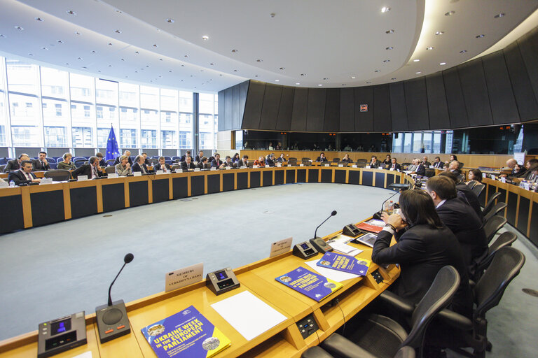 Снимка 7: Ukraine Week at the European Parliament - High-level conference EP - Verkhovna RADA of Ukraine on capacity building for reform. High-level discussion - Administrative reform of the Verkhovna Rada: the role of a strong and independent secretariat