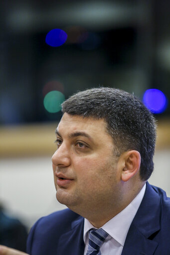 Fotogrāfija 12: Ukraine Week at the European Parliament - High-level conference EP - Verkhovna RADA of Ukraine on capacity building for reform.    High-level discussion - The role of political groups: towards a political culture of consensus and coalition building