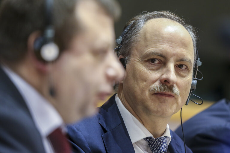 Fotagrafa 25: Ukraine Week at the European Parliament - High-level conference EP - Verkhovna RADA of Ukraine on capacity building for reform.    Signature of an Administrative Cooperation Agreement between the General Secretariat of the European Parliament and the Secretariat of Verkhovna Rada of Ukraine