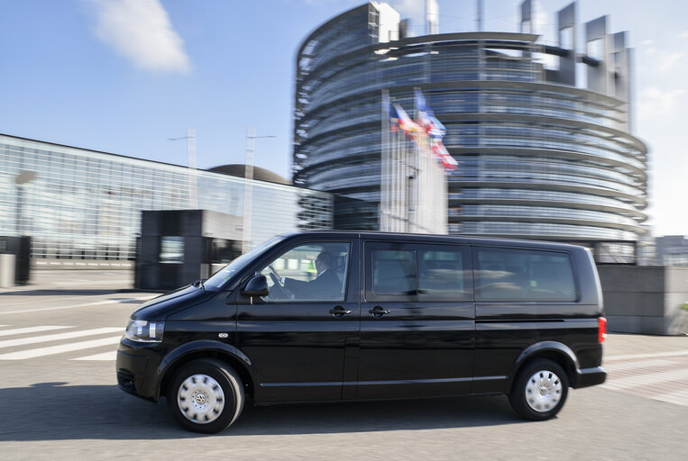 EP Official Vehicles in Strasbourg