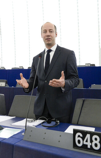 Fotó 6: Arne LIETZ takes part in Plenary chamber