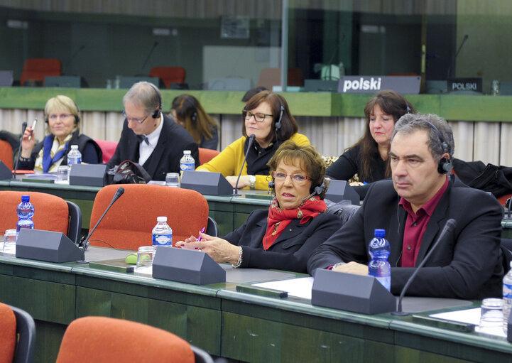 Foto 18: Session of the Paneuropean Working Group of the EPP Group    Lecture of the Minister of Foreign Affairs of the Republic of Macedonia ' Sustaining the European Perspective: Macedonia in pursuit of accession negotiations '