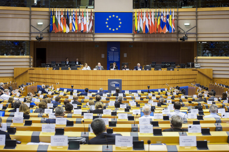 Foto 1: European Parliamentary Week. Plenary session.