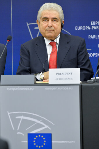 Zdjęcie 3: Press conference on the programme and activities of the Cyprus Presidency