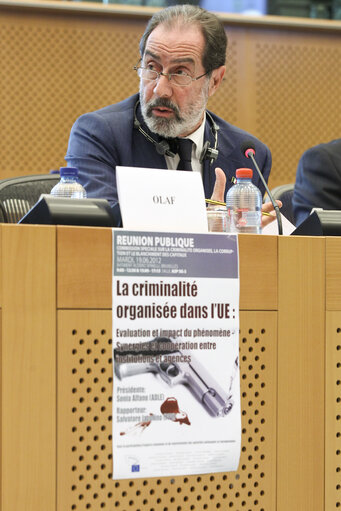 Foto 6: CRIM meeting: Special Committee on organised crime, corruption and money laundering in the EU