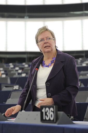 Fotografia 1: Plenary Session week 24 2012 - Member States in the euro area