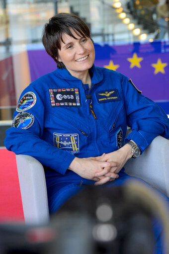 Billede 10: Interview of Samantha CHRISTOFORETTI - Astronaut, European Space Agency (ESA)