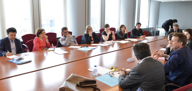 Fotografija 13: French journalists meet with French MEPs