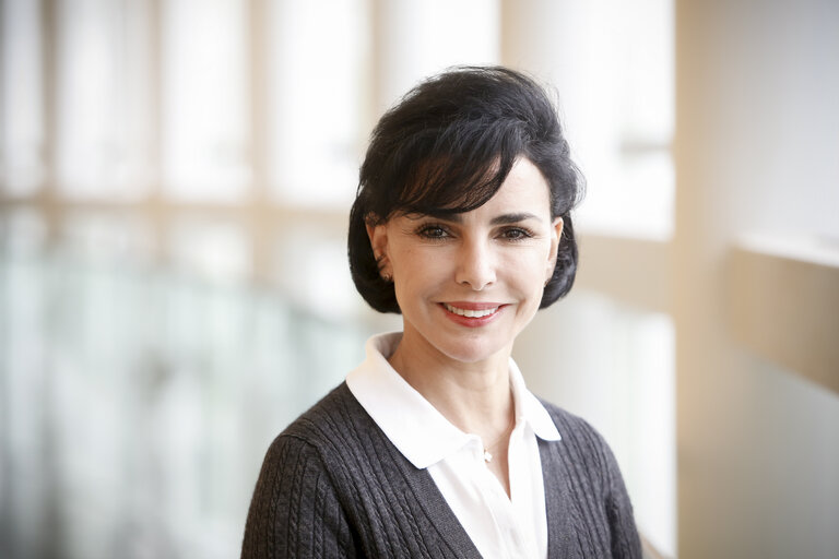 Zdjęcie 4: Rachida DATI in the EP in Strasbourg.