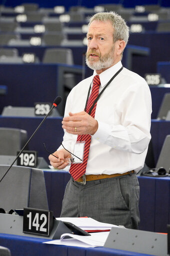 Foto 6: Plenary session week 19 2016 in Strasbourg.   Explanations of Votes