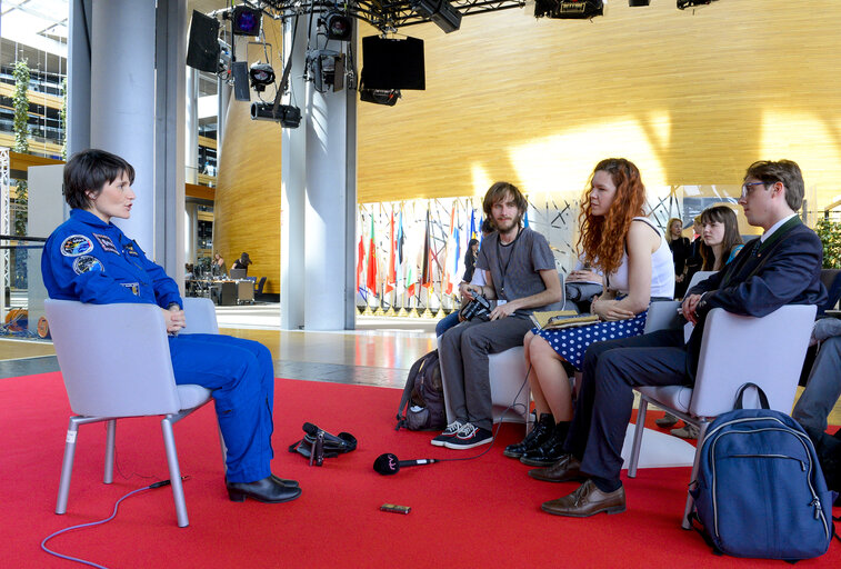 Fotografija 15: Interview of Samantha CHRISTOFORETTI - Astronaut, European Space Agency (ESA)