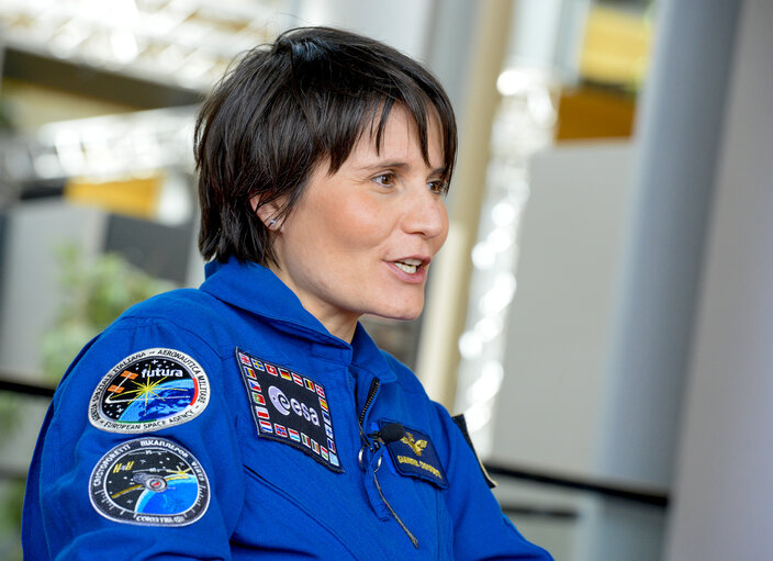 Fotografia 4: Interview of Samantha CHRISTOFORETTI - Astronaut, European Space Agency (ESA)