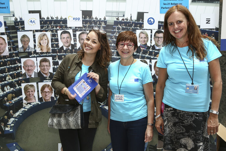 Fotogrāfija 33: Europe Day 2016 in Brussels. The European  Parliament opens its doors to the public