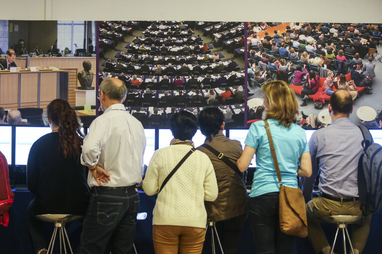 Fotogrāfija 39: Europe Day 2016 in Brussels. The European  Parliament opens its doors to the public