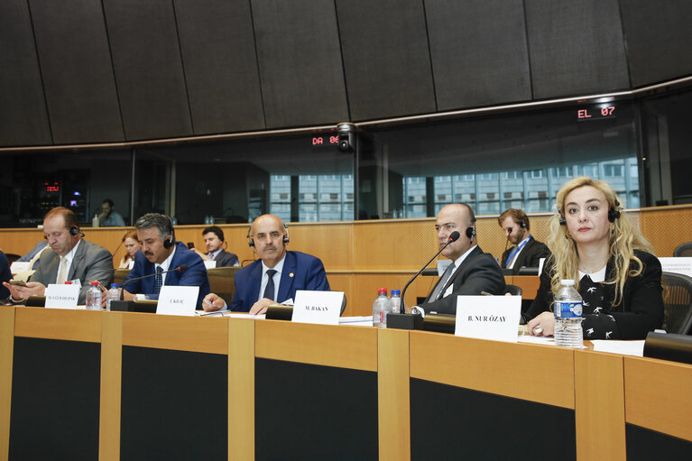 Fotogrāfija 8: Inter-parliamentary conference on ' The interaction of political groups, parties and government in the EU accession process '