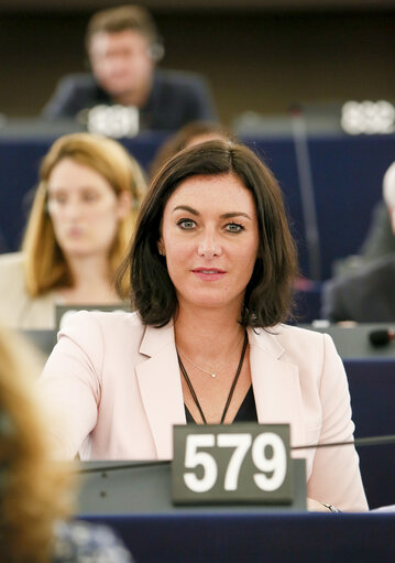 Elisabeth KOSTINGER in plenary session week 23 2016 in Strasbourg